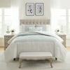 My Texas House Martha Sage Stripes 4-Piece Comforter Set, Full/Queen