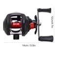 thumbnail image 6 of LAZIOEGR 8kg Power Baitcasting Reel – Low Profile 7.2:1 Gear, Stainless Steel Bearings, Ceramic Wire Outlet, Durable Plastic Cup – for Lure Fishing, 6 of 9