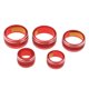 thumbnail image 3 of Cubiertas Del De La Perilla Del Enchufe Del Aire Acondicionado Del Coche 5pcs Para Camry 18 rojo Soledad Cubiertas del anillo de la perilla de aire acondicionado, 3 of 7