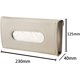 thumbnail image 2 of Caja de pañuelos JanHm para visera de coche soporte multifuncional cuero PU blanco crema, 2 of 5