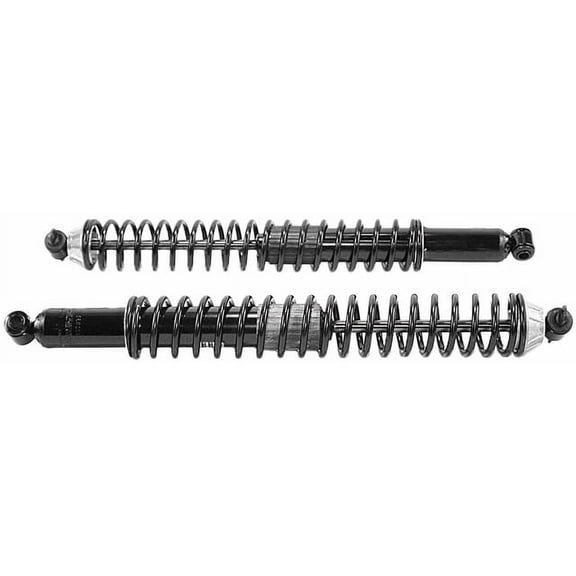 Rear Shock Absorber and Coil Spring Assembly - Compatible with 1988 - 1999 GMC K1500 1989 1990 1991 1992 1993 1994 1995 1996 1997 1998