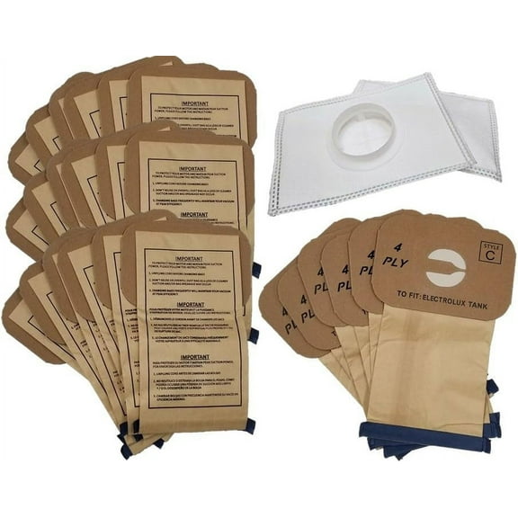 24 Aerus / Electrolux C Bags and 2 After Filters