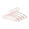 thumbnail image 1 of Perchas de ropa antideslizantes Unique Bargains 4 Pcs color rosa, 1 of 5