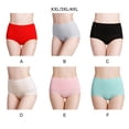 thumbnail image 2 of Guardurnaity Mano De Obra Fina Ropa Interior De Mujer Ropa Interior Elástica Y Transpirable Bragas De Cintura Alta Cuerpo De Mujer Ropa interior negro 4XL, 2 of 4