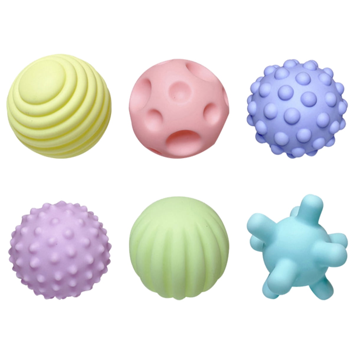 3 x Go Bounce Small Soft Ball Sensory Tactile Special Needs Educational Toy 