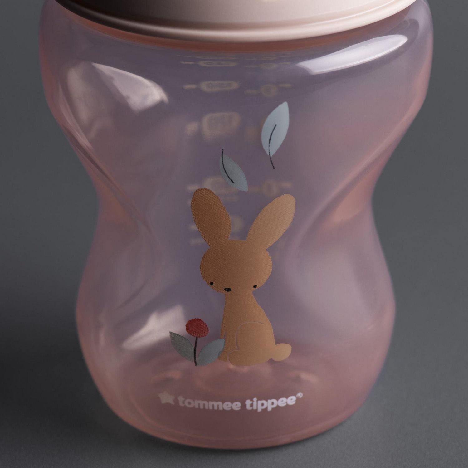 Tommee Tippee Natural Start Baby’s First Bottle Set, 2 x 5oz and 2 x 9oz Anti-Colic Bottles, Slow and Medium Flow Nipples, 0-6 month Pacifier, Self-Sterilizing, Pink