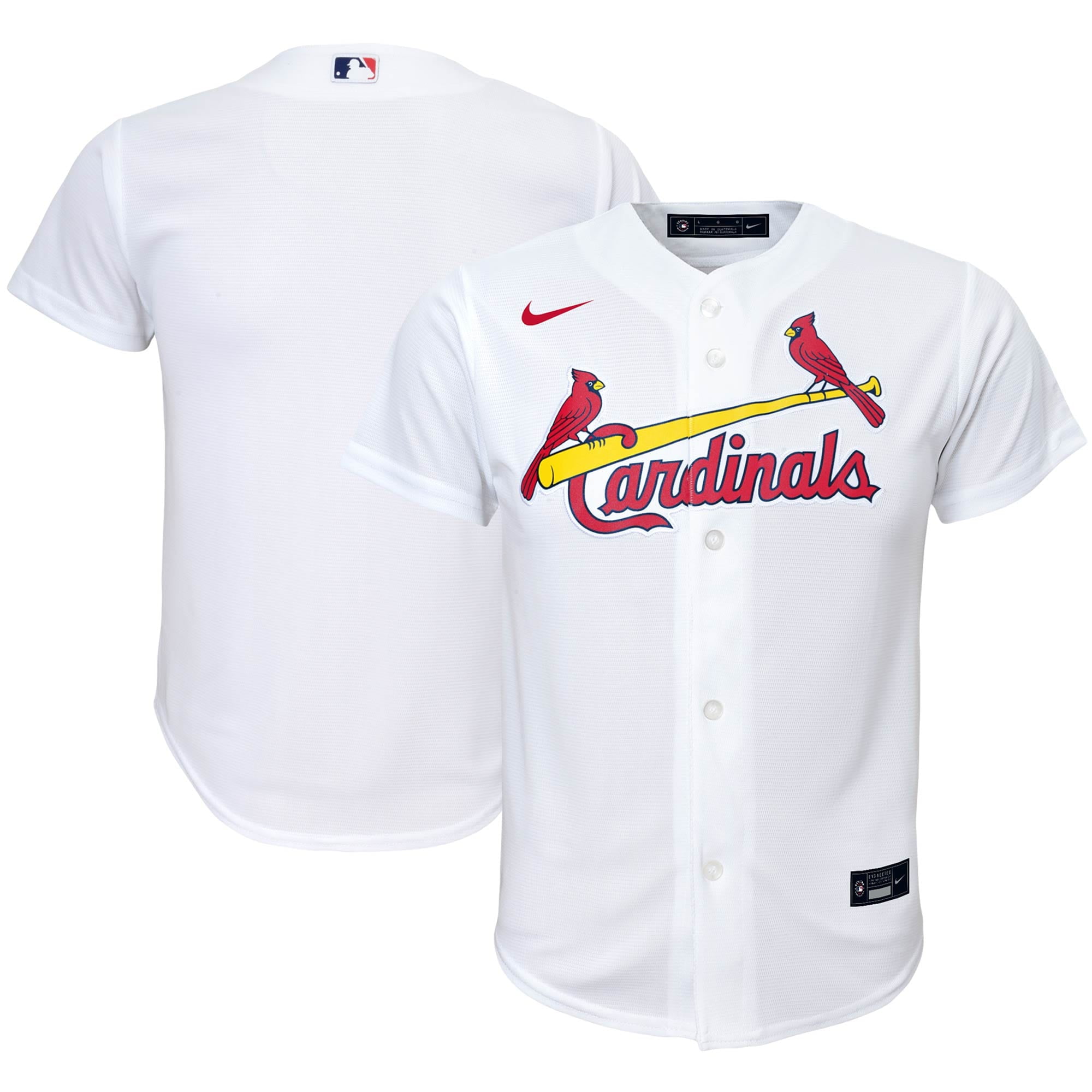 all white cardinals jersey