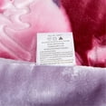 thumbnail image 3 of NC Thick Fleece Blanket - 2 Ply Reversible 520GSM Soft Plush Blanket Queen 75"x87",Peony, 3 of 5