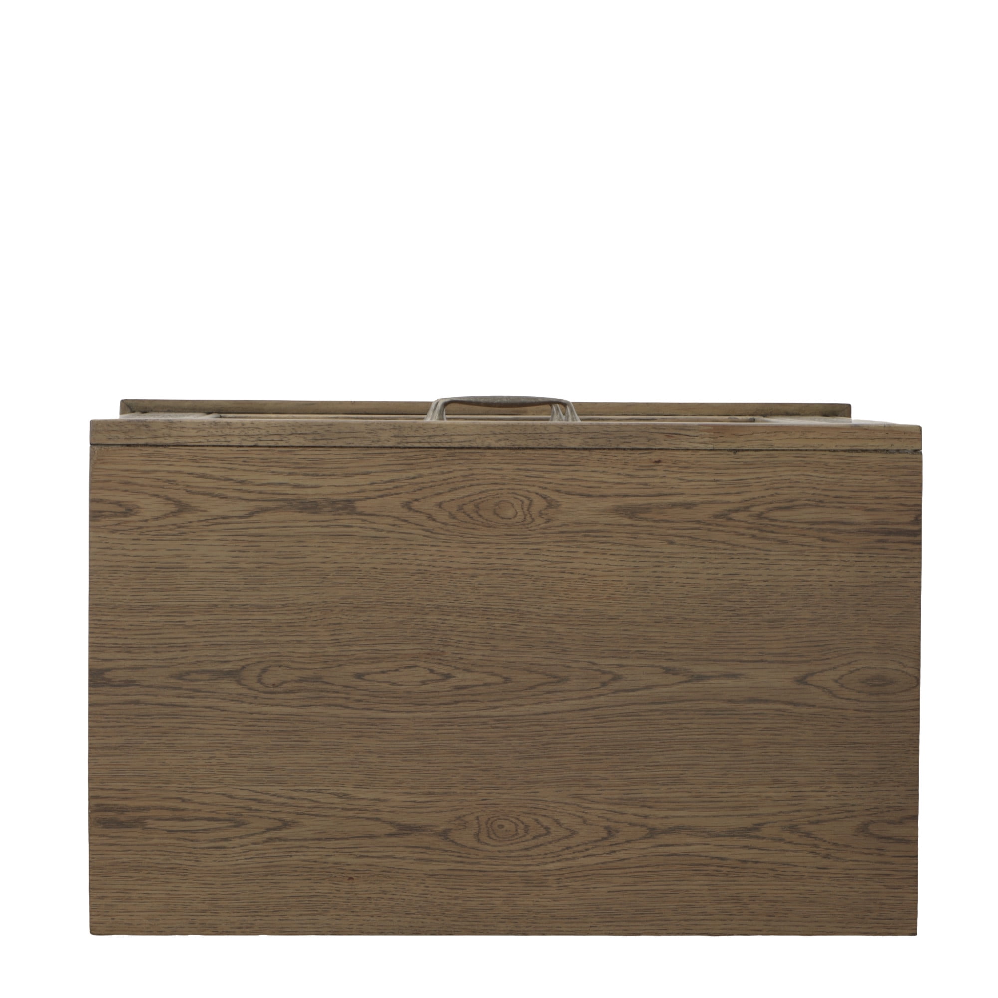 Steve Silver Montana Rustic Transitional Wood 2 Drawer Nightstand, Weathered Sand