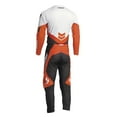 thumbnail image 2 of Thor Sector Chev Jersey and Pant Combo Charcoal/Red Orange (Jersey X-Large / Pant W38), 2 of 2
