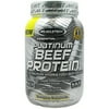 MuscleTech 100% Platinum Beef Protein, Vanilla Caramel, 2 LB