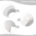 thumbnail image 5 of 2-Pack Label Maker Tape 16mmx4m,Waterproof Vinyl Label Paper for MAKEID L1,D30,D11 Label Printers White, 5 of 9