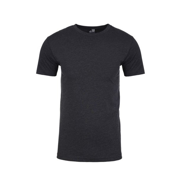 Next Level - Camiseta CVC de cuello redondo para adultos unisex (Carbón)