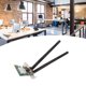 thumbnail image 2 of Tarjeta adaptadora de red WiFi Atheros AR9280 2.4&5G 300Mbps PCIE 802.11abgn, 2 of 5