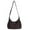 Brown, variant on Women's Minimalist Plaid Nylon Drawstring Large Capacity Messenger Purse Japanese-style Crossbody Shoulder Bag For Daily Commute Travel