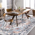 thumbnail image 6 of Meafeng Vintage Collection Bohemian Indoor Area Rugs, Machine Washable Rug Non-Slip Carpet for Living Room Bedroom, 6.6' x 10'(7'x10'), 6 of 8