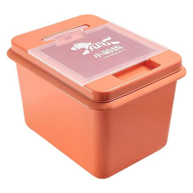 1 contenedor de almacenamiento de comida para perros.