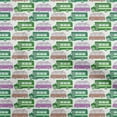 thumbnail image 1 of oneOone Cotton Silk Green Fabric Travel Craft Projects Decor Fabric Printed By The Yard 42 Inch Wide, 1 of 4