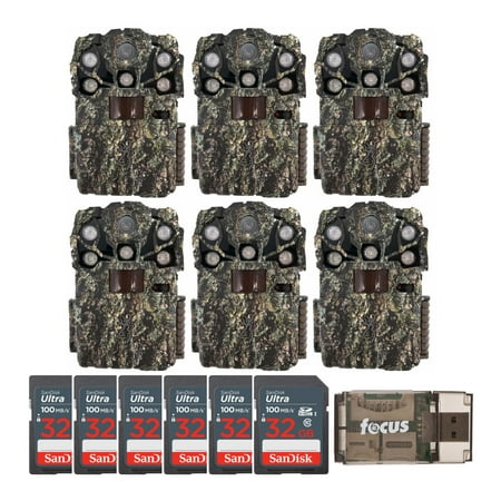 Browning Trail Cameras Recon Force Elite HP5 with Memory Card (6-Pack) Bundle