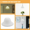 thumbnail image 2 of Torchiere Lamp Shade Replacement Hat Shape White PP for Living Room 1Pcs, 2 of 7