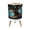 Color 4, variant on Small Trash Can with Lid Vintage Floral Botanical Animal Prints Nature Bird Flowers 1.8 Gallon Dog Proof Trash Can Round Garbage Can Waste Bin Wastebasket for Bathroom Bedroom Living Room