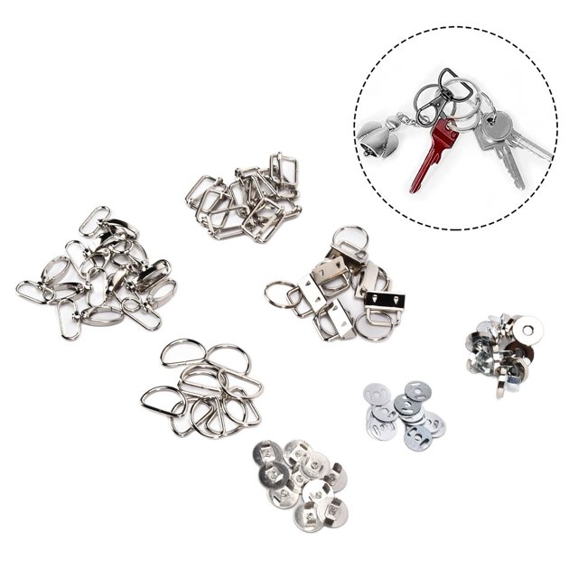 Anillos En D De Metal, Mano De Obra Exquisita Que Reemplazan Fácilmente Los Herrajes Resistentes Y Duraderos Para Bolsos Para Ropa Para Producción De Bricolaje