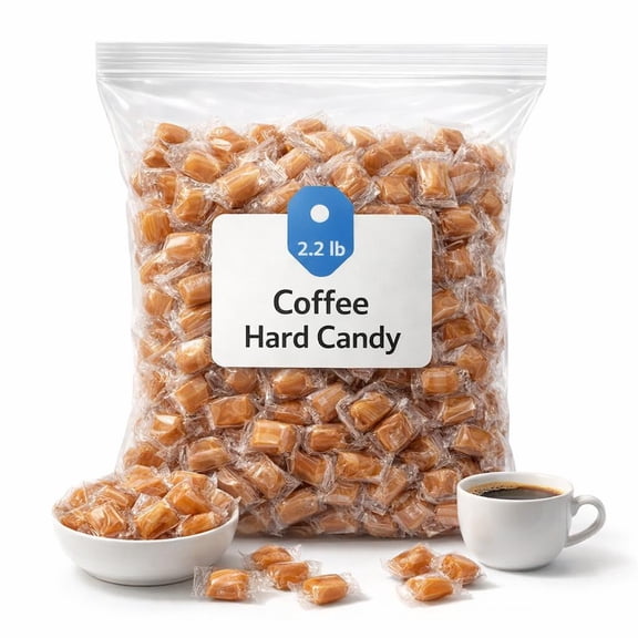 Best Coffee Candy, Original Flavor, 2.2lb Bag - 280 Pieces | Perfect for Boosting Energy Anytime, Ideal for Sharing and Thoughtful Gifting 631600