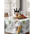 thumbnail image 6 of Dinosaur Table Cloth, Waterproof Tablecloth for Rectangle Tables, Funny Dino Cute Cartoon Boys Girls Children Reusable Washable Fabric Table Cover for Restaurant Kitchen Dining Tables 60"x84", 6 of 9