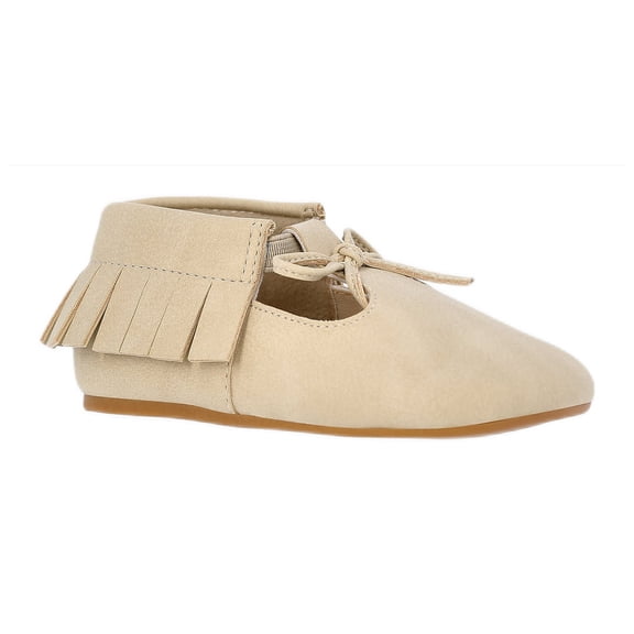 Wonder Nation Baby Girls Moccasin Shoes