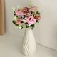 thumbnail image 4 of Ramo de rosas artificiales | 6 opciones de color para decoración de bodas, decoración del hogar e interiores de hoteles | Paquete de flores artificiales realistas, adornos decorativos sin, 4 of 6