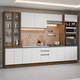 thumbnail image 2 of Cocina Integral Completa Armario de Vidrio Madesa Glamy MB 1, 2 of 12