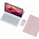 thumbnail image 1 of Funda de PU Ultradelgada con Teclado y Mouse Retroiluminados de 7 Colores, Rosa para Lenovo Tab P12 Pro 12.7" 2025, 1 of 7