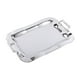 thumbnail image 1 of Placa de servicio de bandeja de tocador de bandeja para servir de acero inoxidable para la cocina para la cocina, 1 of 9