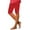 Red, variant on Women's High Waist Yoga Shorts, Mesh Panel Workout Biker Shorts, Soft Breathable 5-Inch Inseam Shorts for Pilates, Running, Lounge, and Casual Summer Wear-Black