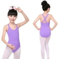 thumbnail image 5 of Bovxnpu Gymnastics Leotards for Girls, Toddler Girls Dance Outfits Camisole Style Dance Leotards Dress with Soft Fabric 11-12 Years, 5 of 5
