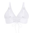 thumbnail image 5 of KONDYS Women's Full Coverage Bikini Bathing Top 2025 Swimwear Solid Color Swimsuit Top Sports Bra Swimsuit Top, 5 of 5