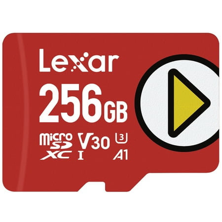 UPC: 0843367121861 | Lexar PLAY 256GB microSDXC UHS-I Memory Card  Up to 150MB/s Read