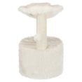 thumbnail image 6 of TRIXIE Baza Grande Plush & Sisal 24" Cat Tree, Cat Condo and Hammock, Cat Toy, Cream, 6 of 8