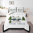 thumbnail image 2 of Erosebridal Happy Camping Bedding Toddler Comforter Set, RV Car Down Comforter, Rustic Farmhouse Decor, Reversible 2-Piece, 2 of 7