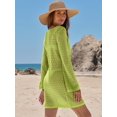 thumbnail image 4 of Traje de baño con cobertura ANRABESS, traje de baño de ganchillo, vestido de playa para mujer, 4 of 7