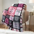 thumbnail image 2 of Christian Blanket with Inspirational Thoughts and Prayers Religious Bible Verse Throw Blanket Ultra Soft Warm Flannel Blankets for Women Men Gifts 50"X40", 2 of 6