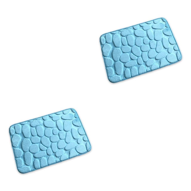 Alfombra de baño Matsuzay Cielo azul 40*60 2piezas