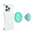 thumbnail image 2 of Phone Grip PopSockets compatibles con MagSafe Translucent Mint, 2 of 5