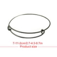 thumbnail image 4 of Qarigey extensible extensible Estilo simple Joyería de moda Adorno corporal Regalos románticos perfectos Buenos accesorios Ropa, zapatos y accesorios Miscelánea Negro, 4 of 6