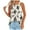 Khaki, variant on XMMSWDLA Halter Tank Tops Women Floral Printed Summer Sleeveless Blouse and Tops Casual Loose Tunic Shirts Cute Tank Tops Khaki Tank Top Women
