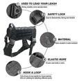thumbnail image 2 of Tactical Dog Harness Nylon Handle Adjustable Training Harness Pet Working Vest, 2 of 4