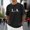 Black, variant on Men's T Shirts LA Los Angeles Graphic Print Casual Short Sleeve Tee for Daily Wear & Couples Matching Outfit Sizes S-XXXL