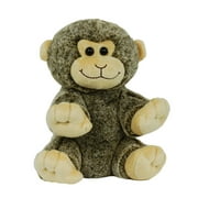 BEARegards Recordable Stuffed Animal 8" MONKEY Talking Teddy Bear with 20 Second Digital Recorder