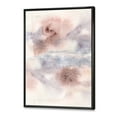 thumbnail image 3 of Pastel Abstract With Gray Blue Pink and Red Spots 24 in x 32 in Framed Painting Canvas Art Print, by Designart, 3 of 5