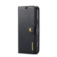 thumbnail image 2 of For iPhone 17 Pro Max DG.MING Crazy Horse Texture Detachable Magnetic Leather Phone Case,Black,For iPhone 17 Pro Max, 2 of 10